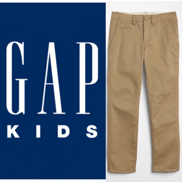GAP Other - GAP Boys Chinos Adjustable Waist, 🚫 Wrinkles